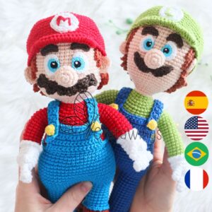 Mario Bros and Luigi Patron (Digital Download)
