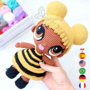 LoL Queen Bee Amigurumi Pattern (Digital Download)