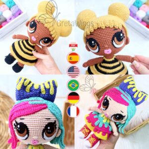 Bundle LoLs Amigurumi Patterns (Digital Download)