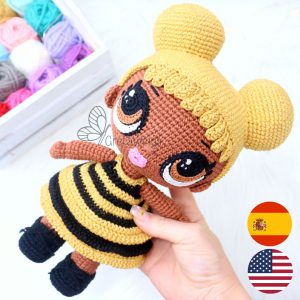 LoL Queen Bee Amigurumi Pattern (Digital Download)